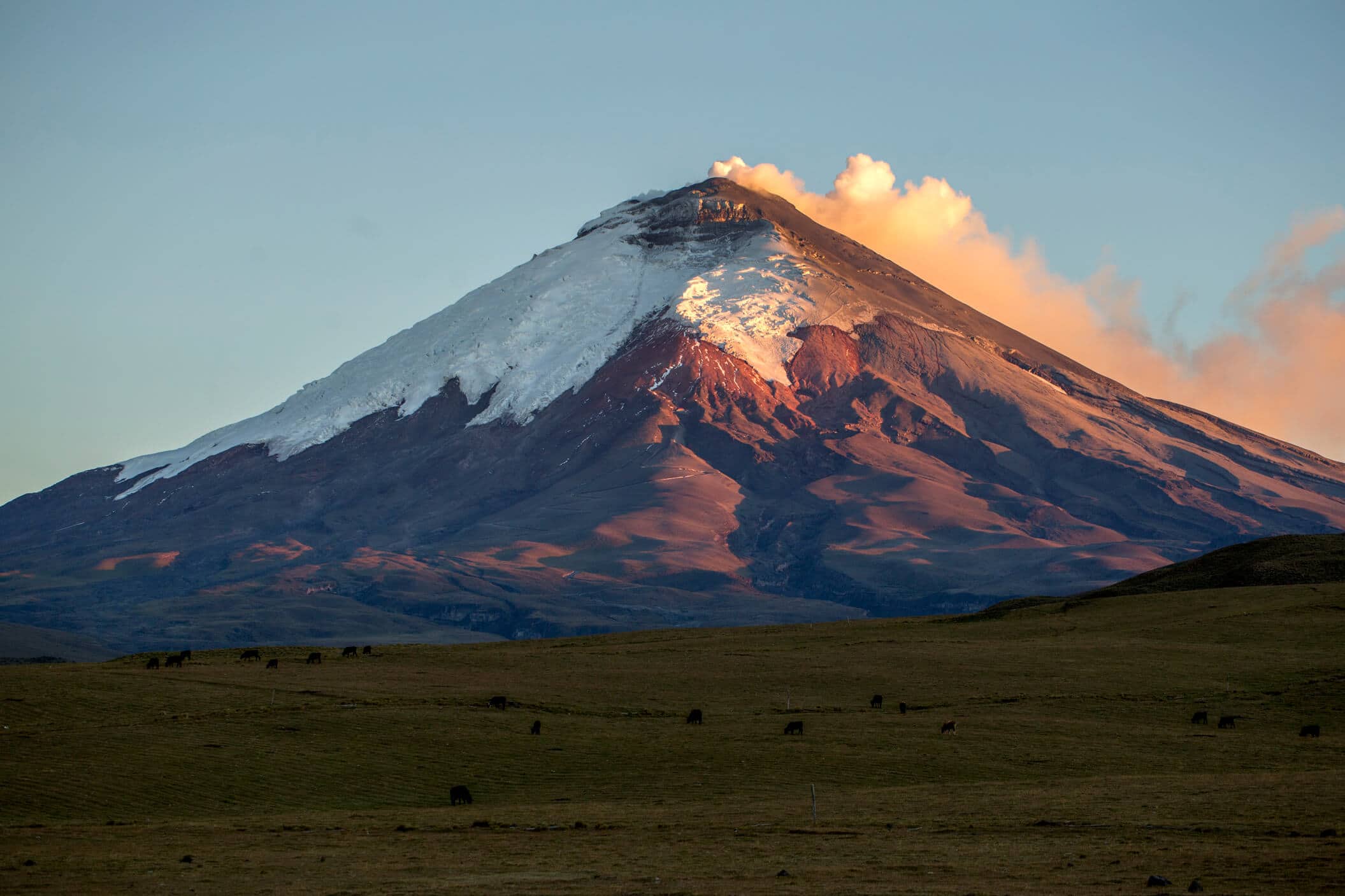 tour volcan cotopaxi ecuador, trekking
